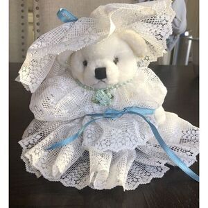 7‎ Inch Ready Bear With Lace Dress And Hat